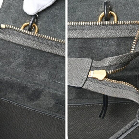 CELINE Gray Shoulder Bag - Picture 9 of 10